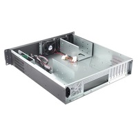 Boîtier d'ordinateur serveur 2U Rackmount avec ATX PSU Mini PC châssis serveur 2U court pour GPU