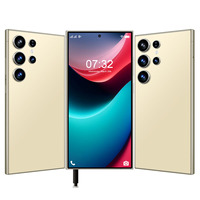 Smartphone 2025 Terbaru S25 Ultra 5G Original 16GB+1TB 72MP+108MP HD Layar 2K 7.3 100W Pengisian Cepat Jaringan Global Cepat CDMA