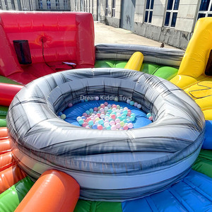 Hippopotame affamé gonflable commercial, jeu interactif sportif de team building en plein air, château gonflable à vendre - Product Image 6