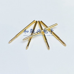 Sonde de test Pa160 F 1,36 mm à broche à ressort plaquée or pour pièces d'instruments - Product Image 1
