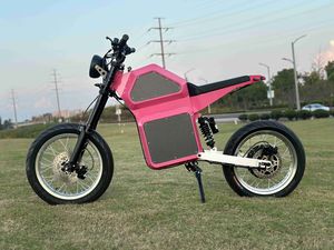 Motocicleta Eléctrica Todoterreno QS205 V3 con Motor MDX3 de Gran Potencia, Neumáticos Anchos, Estilo Stealth Bomber, 12600w, Bicicleta Eléctrica de Montaña - Product Image 3