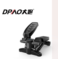 Appareil de fitness unisexe : Mini stepper torsionnel en acier avec bande de résistance, capacité 150 kg, pour exercices de jambes et équipement de gym