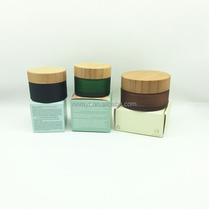 15ml 30ml 50ml 100ml Pots de crème en bambou Cosmétiques Design en bois Pot de crème pour le visage pour diffuseur Pot en verre - Product Image 4