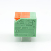 Borniers de connexion rapide Kuishen verts 7P 3,81 mm, connecteurs femelles de type raccordement 250V 8A personnalisables