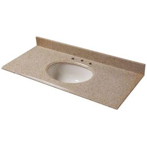 Encimera de Cocina de Piedra Beige Dorada G682, Revestimiento de Granito para Paredes y Barra de Cocina - Product Image 6