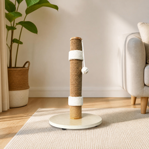 FEDERAL Arbre à chat élégant en bois avec niche de couchage, griffoir et plusieurs perchoirs, mobilier pour animaux de compagnie OEM ODM - Product Image 2