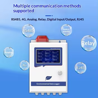 Collecteur de données environnementales, surveillance automatique, transmission en ligne pour la qualité de l'air et de l'eau, pollution PH/COD