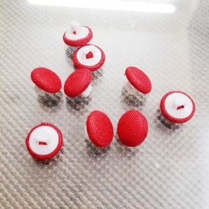 Fabric <strong>Covered</strong> Garment Plastic Shank <strong>Button</strong> - Product Image 1