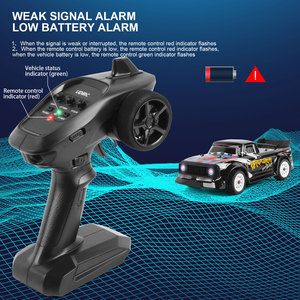 88RC UD1601 Coche de Carreras RC a Escala 1/16 con Motor Escobillado, Juguete de Derrape con Control Remoto de 4 Canales, 30km/h de Alta Velocidad, Coche de Carreras de Derrape de Pista Corta - Product Image 6