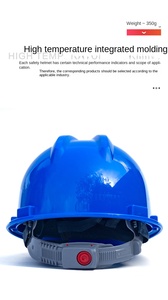 خوذة أمان SAILGOOD AQM-2 خفيفة الوزن مضادة للصدمات من البلاستيك ABS للجنسين مع شعار مخصص للبناء - Product Image 4