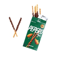 Barra de Galleta Crujiente Recubierta de Chocolate con Almendras, Snack Dulce, Delicias para Compartir en Fiestas, Postre Divertido