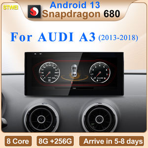 STWEI Qualcomm Snapdragon 680 10,25 pouces Android 13 pour Audi A3 Lecteurs multimédias de voiture Vidéo GPS Navi Bluetooth - Product Image 2
