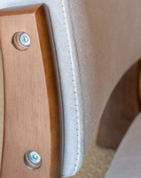 Vente en gros de tatami japonais en bois chaise de thé sans jambes chaise de plancher en bois massif avec support arrière