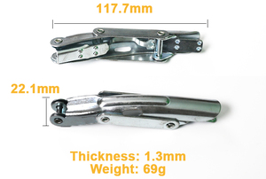 Tùy chỉnh kim loại để đóng dấu trống đòn bẩy chốt khóa kẹp - Product Image 3