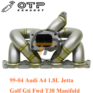 ท่อระบายอากาศ OTP สำหรับ3มม. 99-04 Aud * A4 1.8L Jett * Golf MK4 Gt * Fwd Tur Bo T38ท่อสแตนเลสประสิทธิภาพสูง - Product Image 3