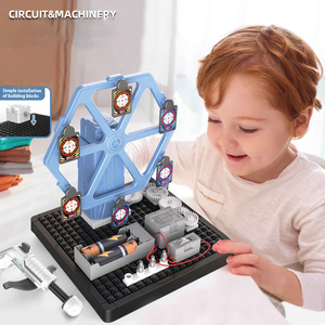 AJBTOYS STEM, Circuito <span class=keywords><strong>de</strong></span> Simulación Física, Electrónica, Juguetes Educativos <span class=keywords><strong>de</strong></span> Ciencia, Tecnología e Ingeniería para Niños, Plástico, No Incluye - Product Image 2