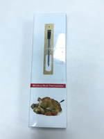 Thermomètre intelligent pour viande en bambou, Bluetooth, longue portée, sonde numérique sans fil avec contrôle par application pour la cuisine, le barbecue et la cuisson