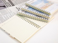 Carnet à spirale A5 à couverture PP de qualité supérieure avec séparateurs de Depai-Carnet à spirale de qualité supérieure avec séparateur d'onglet d'index coloré