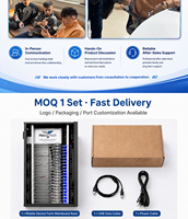 Armoire de charge multi-téléphones à 20 emplacements avec compartiments individuels pour la gestion centralisée des appareils