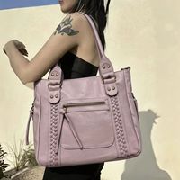 Sac fourre-tout rétro multi-poches pour femme, style motard Y2K, sac à bandoulière unique pour une touche urbaine et audacieuse