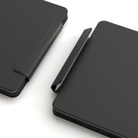 Clavier Magique Amovible à Connexion Directe PogoPin pour iPad Pro 12.9 2018-2022 & Air 13 M2 M3 M4 Clavier Rétroéclairé OEM