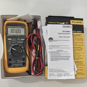 มัลติมิเตอร์ดิจิตอล 87V MAX True RMS ขนาดกะทัดรัด พกพาสะดวก สำหรับงานทดสอบไฟฟ้าระดับมืออาชีพ ผลิตในสหรัฐอเมริกา ได้รับอนุญาต - Product Image 3
