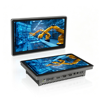 Panel PC Industrial de Pantalla Ancha con Protección IP65 para Integración en Máquinas CNC, con SSD NVME, RAM DDR4, Paneles LCD Intel