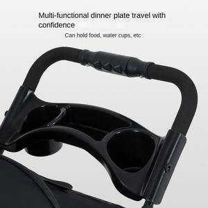 新着 折りたたみ式 4輪 ペットトラベル トロリー 分離型 ペットカート ドッグ カート キャリア 犬猫用 トラベルカート - Product Image 4