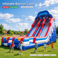 Château gonflable avec toboggan pour enfants et tout-petits, en PVC, pour fêtes et jeux d'intérieur, usage commercial