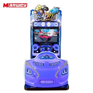 Trò chơi xe mới đua xe hạnh phúc đua Arcade video đồng tiền hoạt động lái xe mô phỏng trẻ em đua xe trò chơi máy để bán - Product Image 3