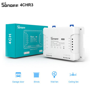 Sonoff 4CH Pro R3 Cập Nhật Cho 4CH Pro R2 4 Gang 433MHz RF Từ Xa Wifi Đèn Chuyển Đổi Thông Minh Làm Việc Với <span class=keywords><strong>Alexa</strong></span> Google Nhà - Product Image 6