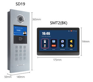 <span class=keywords><strong>Videoportero</strong></span> de 10 Pulgadas con Desbloqueo NFC Rápido y Función de Intercomunicador Claro para Entrada Rápida Moderna <span class=keywords><strong>IP</strong></span> - Product Image 2