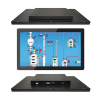 Personnalisation LCD publicité lecteur vidéo 21.5 pouces support mural lecteur de publicité intérieure moniteur à écran tactile moniteur industriel