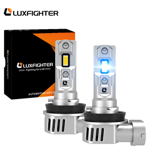 럭스파이터 공장 도매 Q36 60W 6000LM H1 H7 H11 9005 9006 알루미늄 6500K 범용 장착 양방향 LED 헤드라이트 - Product Image 6