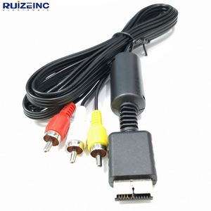 1.8M for PS2 <strong>AV</strong> <strong>Cable</strong> Line Audio Video Component <strong>Cables</strong> Cord Wire 3 RCA TV Lead for <strong>PS1</strong>/PS2/PS3 Game Console <strong>AV</strong> <strong>Cable</strong> - Product Image 2