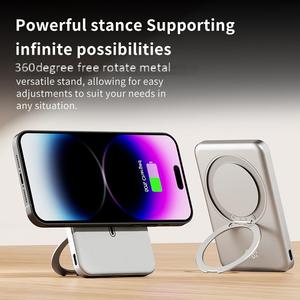 <span class=keywords><strong>Cargador</strong></span> Portátil Inalámbrico Magnético de Alta Capacidad 10000Ah, Carga Rápida de 20W para iPhone 16 15 14 Pro Max, Power Bank Tipo-C - Product Image 5