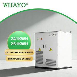 Gabinete ESS Industrial Whayo <span class=keywords><strong>de</strong></span> 241 kWh con Refrigeración Líquida, 110 kW, 400 V, Trifásico para <span class=keywords><strong>Europa</strong></span>, Reducción <span class=keywords><strong>de</strong></span> <span class=keywords><strong>Picos</strong></span>, Inversor Growatt - Product Image 4