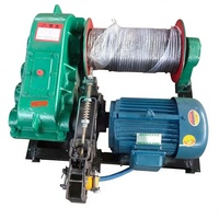 Treuil électrique grande capacité JM8T 22KW avec câble en acier de 300m, frein hydraulique, boîte de vitesses, moment de charge élevé, palan de construction lourd