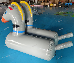 Offres Spéciales de construction d'équipe gonflable humain Derby Hop poneys gonflables <span class=keywords><strong>jeu</strong></span> de course de chevaux pour enfants et adultes - Product Image 5