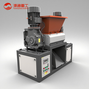 Metal Recycling Machines 50~2500 Kg/h Double-shaft Shredder Machine for <strong>Shredding</strong> Various Metal and <strong>Rubber</strong> Products - Product Image 6