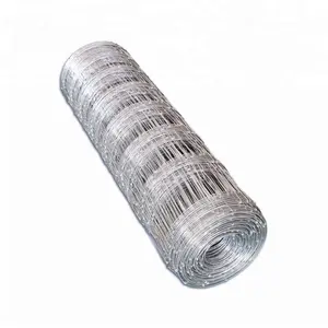 High Tensile Galvanized Fixed Knot Wire Farm Mesh Field Grassland Fence Roll For Goat Deer Sheep Cow Price