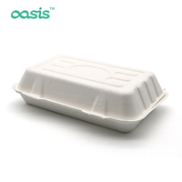 Conteneurs à emporter en bambou écologique Boîtes alimentaires à emporter jetables pour une réfrigération sûre pour le camping
