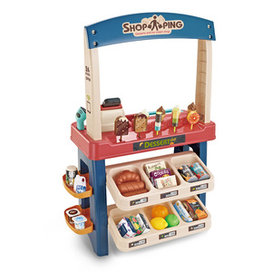 <b>Dropshipping</b> Shopify Deluxe Ice Cream Supermarket Playset Pretend Dessert Shop Store Toy Kids Gift - Product Image 1