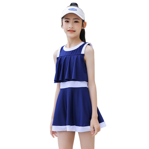 2025 New Style Girls <strong>Swimsuit</strong> Popular Foreign-Style Swimming Suit For 12-Year-Olds Big Kids Summer Hot Spring Outfit 1 Letter - Product Image 6