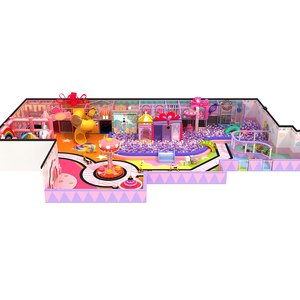 Aire de jeux intérieure commerciale pour enfants, en acier et fibre de verre, avec piscine à balles, machine à balles, toboggans et structure de jeu de rôle, pour écoles - Product Image 6