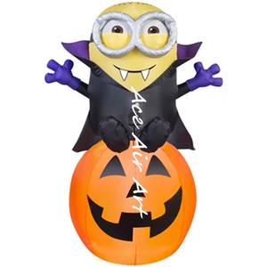 ชุดเดรสเป่าลมตัวการ์ตูนเป่าลมสำหรับตกแต่งรูปมินเนี่ยนสวยสำหรับกิจกรรมกิจกรรมเป่าลมอุปกรณ์เสริมสำหรับใส่ในทะเล - Product Image 5