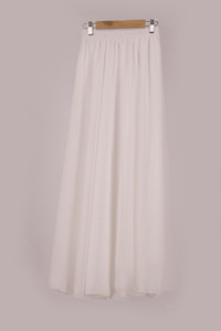 Gonna Midi in Chiffon Stile Europeo-Americano, Gonna Lunga Bohémien Autunnale <span class=keywords><strong>a</strong></span> <span class=keywords><strong>Vita</strong></span> <span class=keywords><strong>Alta</strong></span>, Taglie Forti, Linea <span class=keywords><strong>A</strong></span>, Lunghezza Pavimento, <span class=keywords><strong>Gonne</strong></span> da Spiaggia - Product Image 4