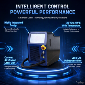 Machine de soudage laser industrielle 700W portable refroidie par air 3 en 1 pour acier inoxydable et aluminium - Product Image 2