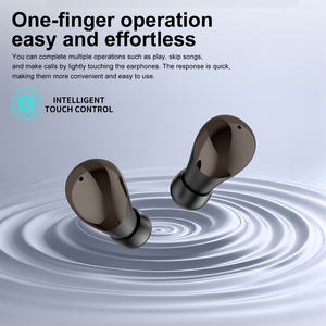 S02 Lightweight Ergonomic TWS Earbuds Comfortable Wireless In-Ear Sleep Earbuds for Workout Running Jogging <b>Bluetooth</b> - Product Image 2