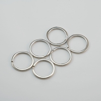 Fabricant en gros pas cher prix Nickel or métal porte-clés fendu porte-clés avec chaîne accessoire haute qualité plat porte-clés.